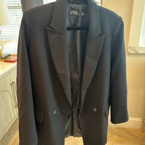 Zara Elegant Black Blazer